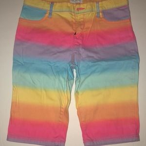 Children place girls colorful shorts size 12